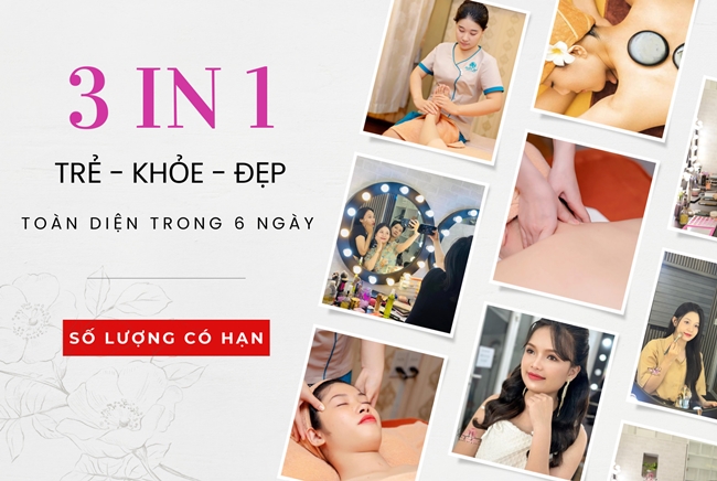 3 in 1 - Trẻ - Khỏe - Đẹp toàn diện