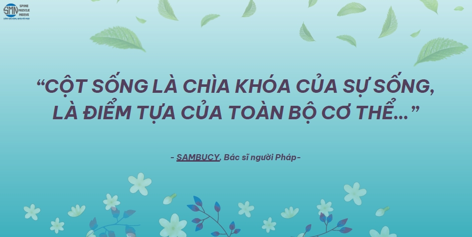 Cột sống là chìa khóa của sự sống