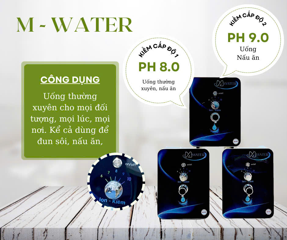 M-Water ph 8-9