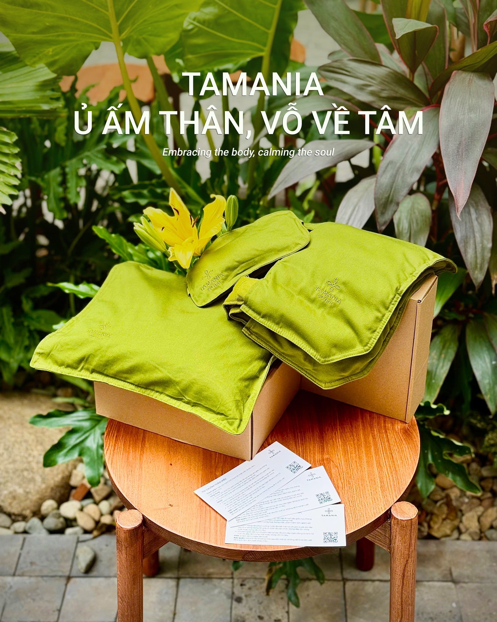 túi chườm thảo dược Tamania