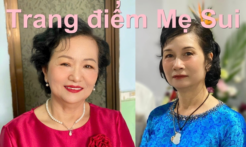 Mẹ sui makeup