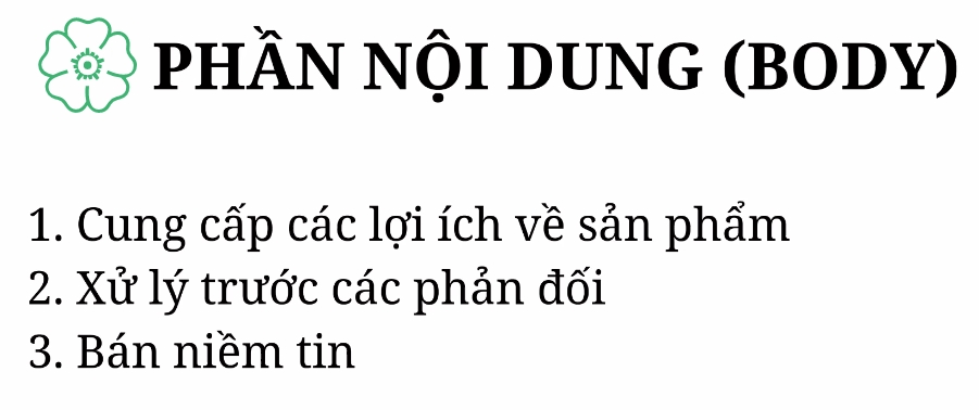Phần nội dung