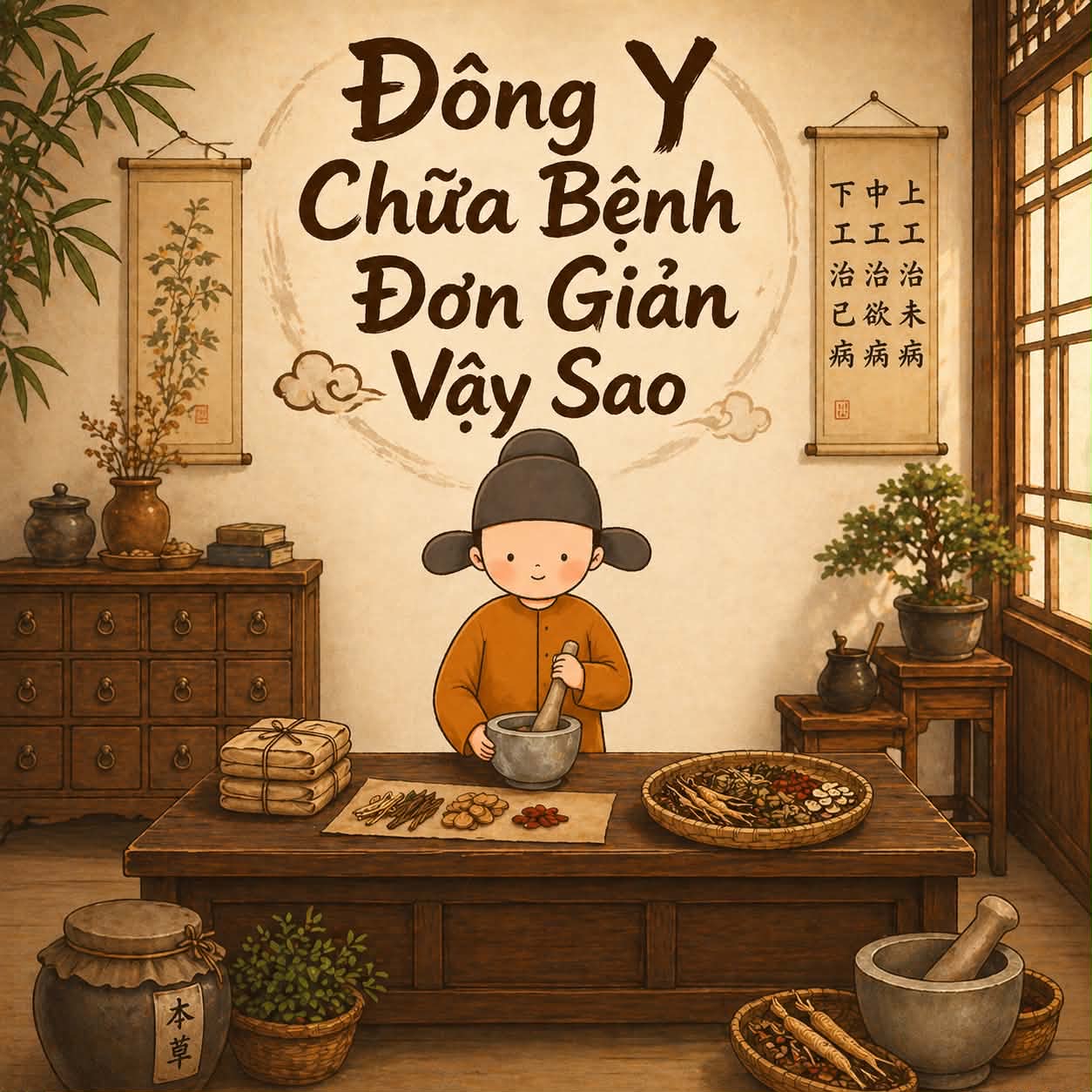 ĐÔNG Y CHỮA BỆNH ĐƠN GIẢN VẬY SAO?