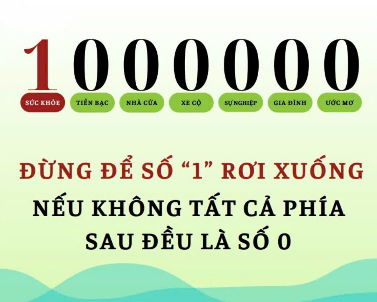 thứ đắt giá nhất chính là sức khỏe