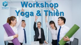 Workshop: Yoga & Thiền tại Công ty